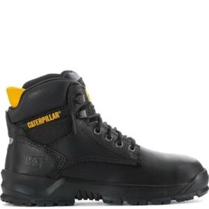 Men's Mobilize Alloy Toe
Work BootCaterpillar Black and Yellow Industrial Boots